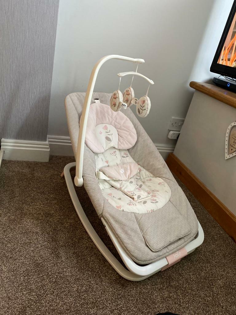 joie dreamer rocker forever flowers